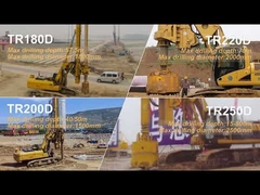 सिनोवो छोटे और मध्यम आकार के रोटरी ड्रिलिंग रिग को मूल कैट बेस कंस्ट्रक्शन वर्क्स पर लगाया गया है